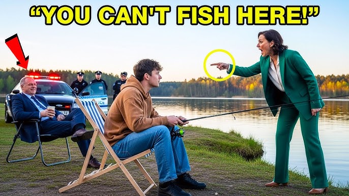 HOA Karen Tried to Stop My Son Fishing in Our Lake — But He's the New  Wildlife Warden Chief - YouTube