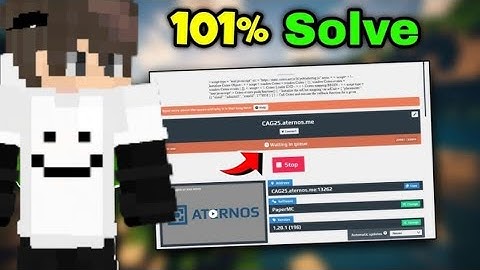 How to Fix Aternos Waiting in Queue Problem 2025 | waiting in queue aternos fix