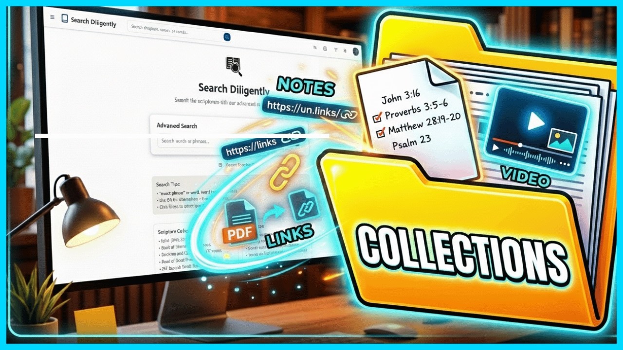 Never Lose a Scripture Note Again — Collections Update on Search ...