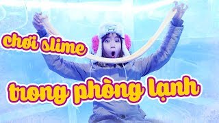 CHƠI SLIME Ở NƠI LẠNH -7 ĐỘ SẼ RA SAO | HÓA BLACK PINK NHẢY DDU-DU DDU-DU Ở CÀ PHÊ BĂNG ĐĂNG