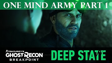 Ghost Recon Breakpoint - Deep State  Immersive Gameplay - One Mind Army Part 1 [No Commentary]