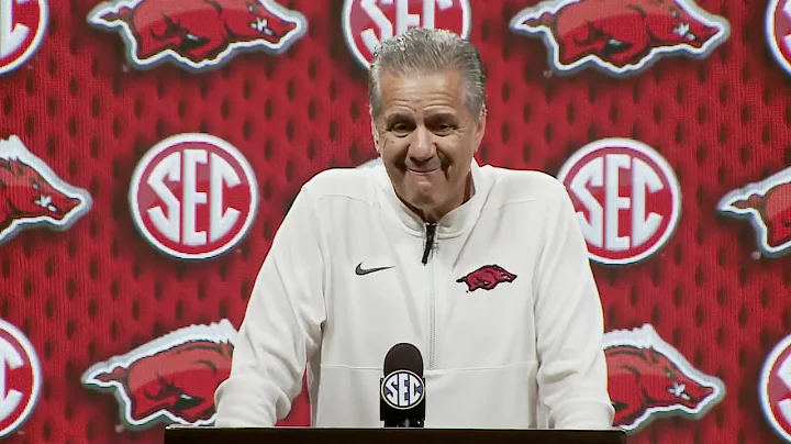 Arkansas Basketball - John Calipari at 2025 SEC Media Days