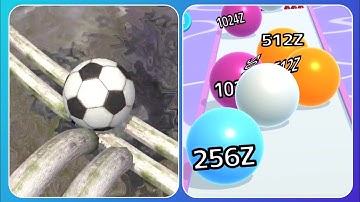 Rollance | BallRun2048 - All Levels Gameplay Walkthrough Android,iOS - H5YU