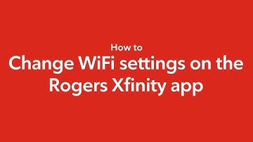 How to change your WiFi password using the Rogers Xfinity app