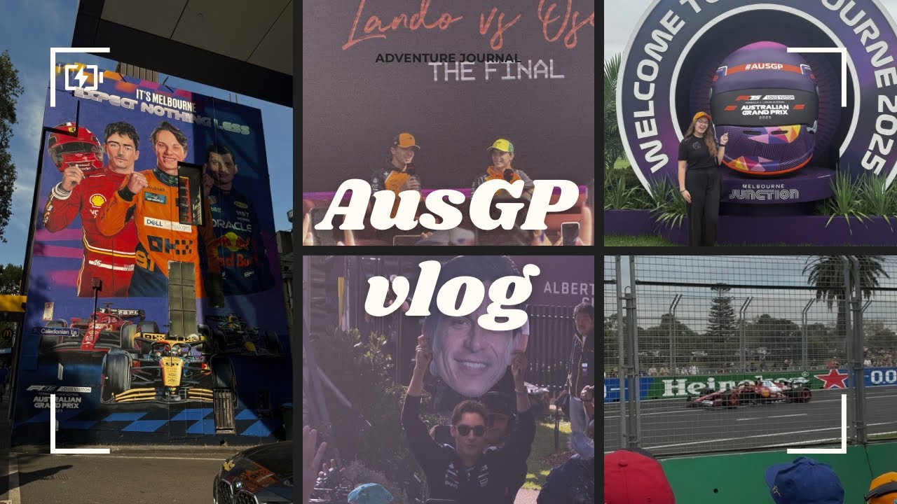 AUSTRALIAN GRAND PRIX 2025 🇦🇺 | Melbourne Vlog