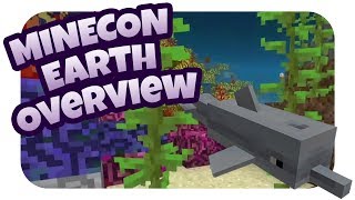 Minecon Earth Overview - Tridents and Dolphins and Coral oh my! | Minecraft 1.14 - Update Aquatic