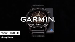 Garmin Support | tactix® 7 AMOLED | Getting Started