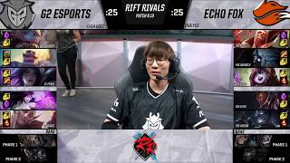 G2 Perkz Kaisa Vs Fox Huni Vladimir Highlights 2018 Rift Rivals Finals
