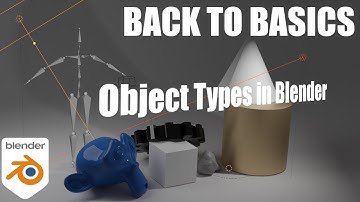 Back to Basics: Object Types in Blender