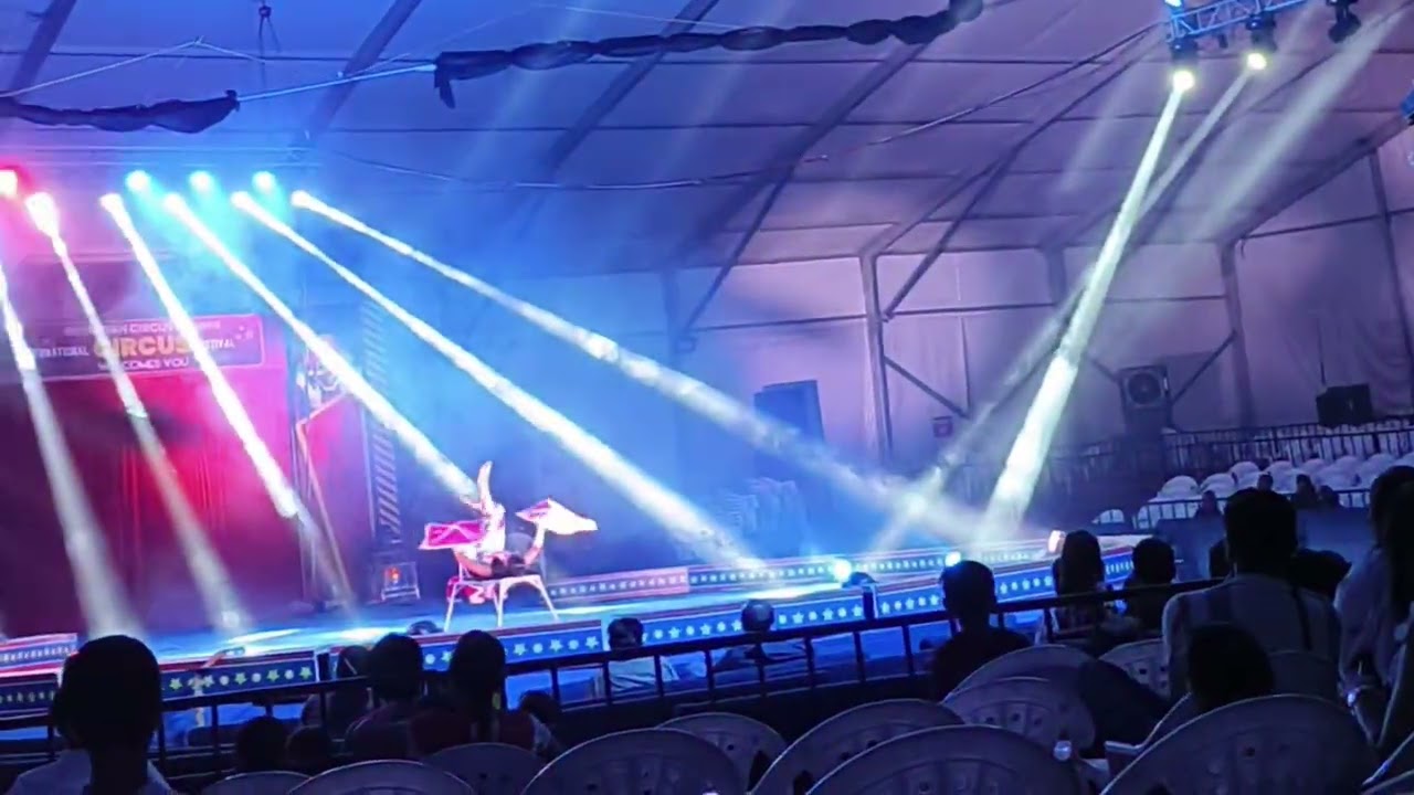 International Circus festival 🎪 by Olympia Circus at Surat City Vedio part-1