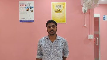 Mr. Goldy has successfully completed Courses on Autocad Electrical & ETAP@ Livewire Trivandrum