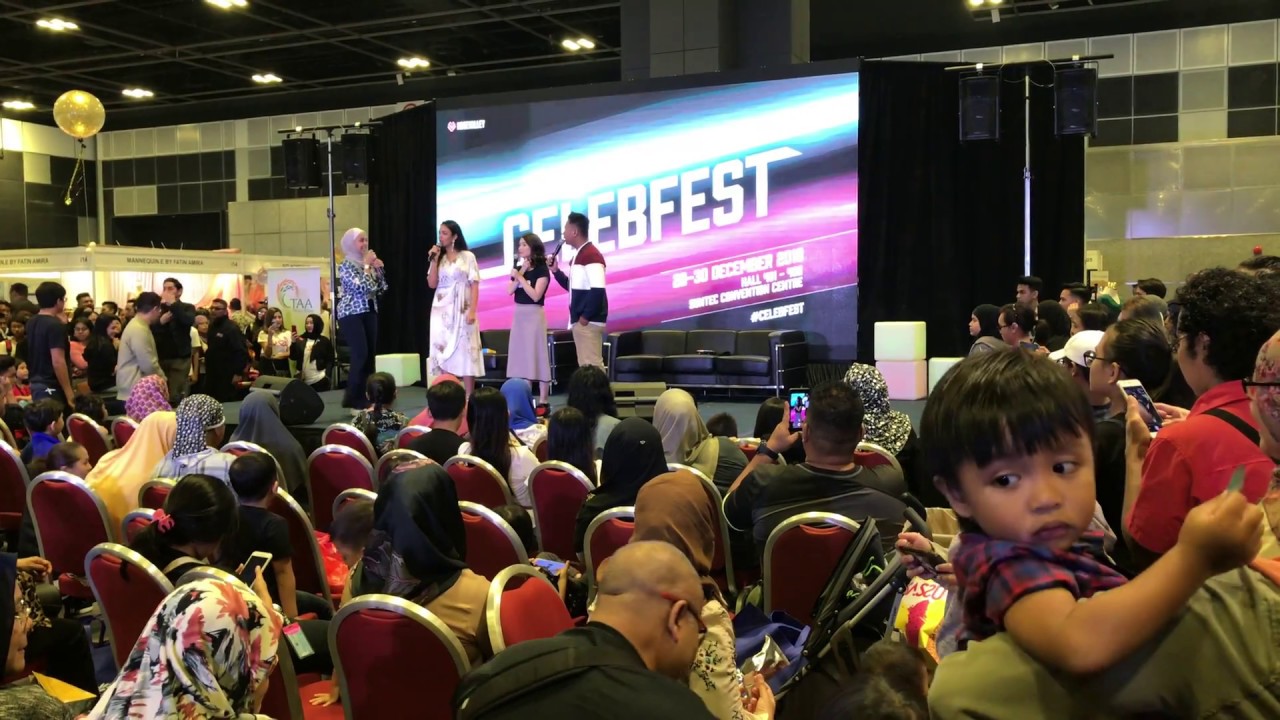 Ayda Jebat surprise performance at Celebfest