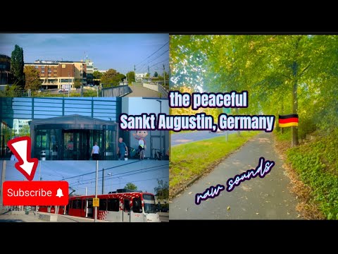 📍Sankt Augustin, GERMANY || Peaceful living || Relaxing raw sounds