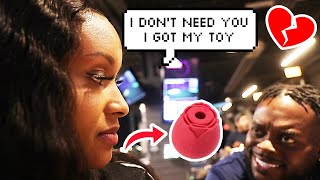 COUPLE VLOG: She ONLY WANTS her ROSE TOY Now *date night*