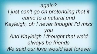 Marillion - Kayleigh Lyrics