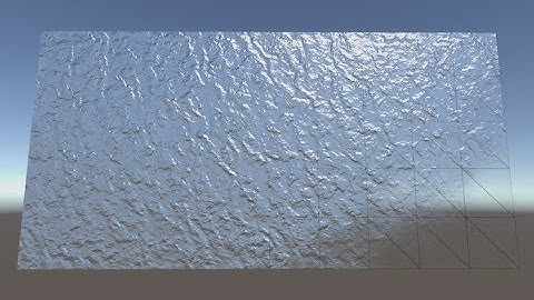 2.4 Unity3D Mesh Basics #1 : Procedural Grid (summary)