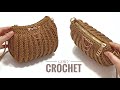 كروشيه شنطه كروس بغرزه جديده سهله وبسيطه Crochet bag/Bolso de crochet/Bolsa de crochê/Tas rajutan