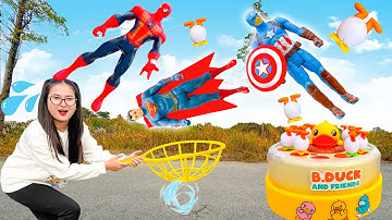 Changcady giúp đỡ tìm lại các siêu nhân: siêu nhân nhện, người sắt, người khổng lồ xanh