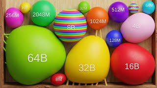 Blob Merge 3D, 2048 | Level Up Blob Drop Jelly 2048 (Satisfying ASMR Gameplay) Reach 4B to 64B screenshot 1