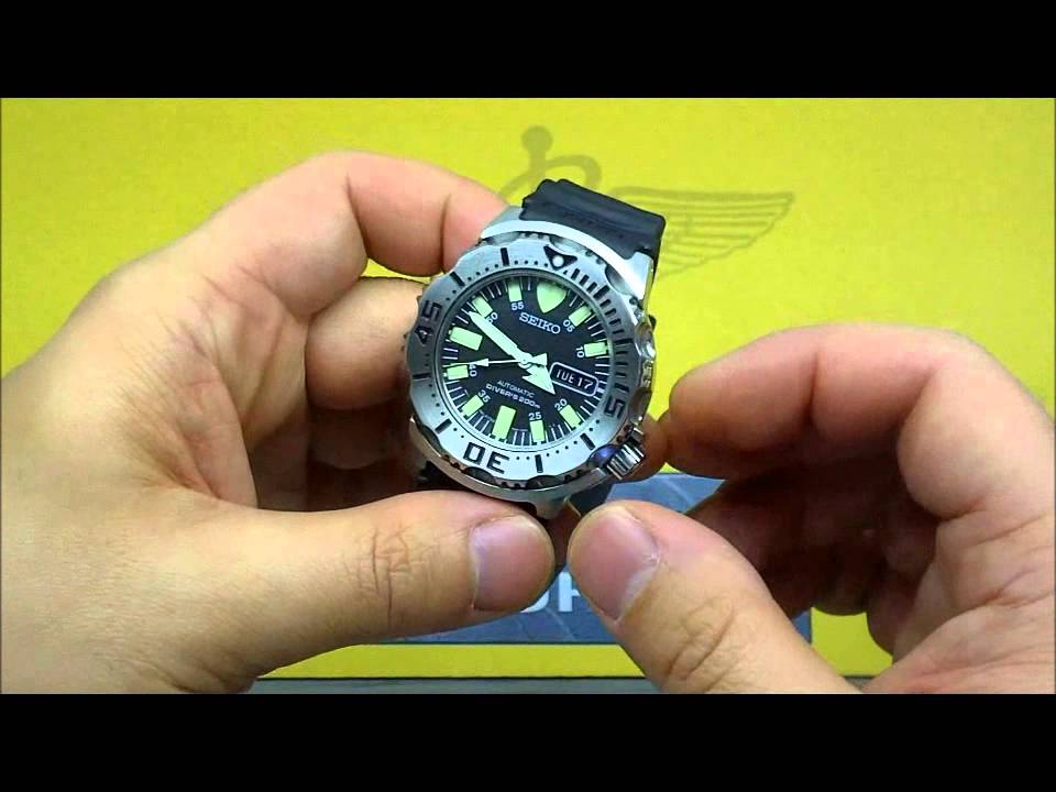 Seiko Monster Automatic Diver Watch SKX779 Review - YouTube