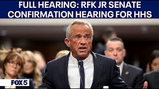 FULL VIDEO: Senate Confirmation hearing for Trump HHS Secretary nominee RFK JR.
