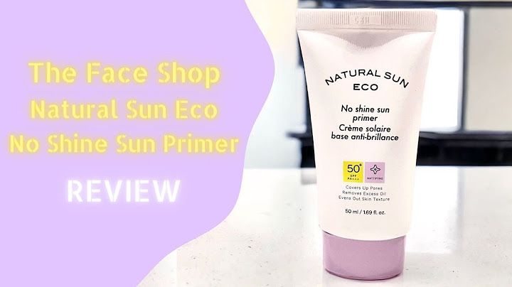Natural sun the face shop review năm 2024