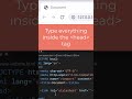 Adding favicon to your website in HTML😎| Web development #programming #webdevelopment #html