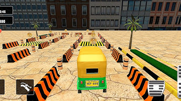 Tuk Tuk🛺 Auto Rickshaw 3D Game || Parking🅿 Mode Gameplay Rickshaw🛺 Gameplay || Android Gameplay ||