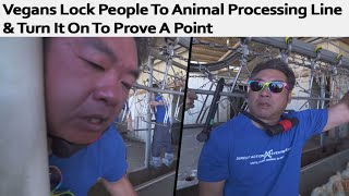 r/Cringetopia | Vegans Almost Off His Head To Prove A Point