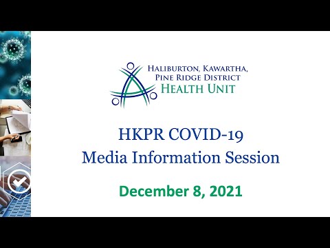 HKPR COVID-19 Media Information Session December 8, 2021