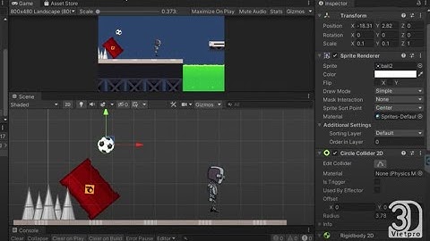 [3DVIETPRO]Va chạm cứng và mềm sử dụng istrigger dành cho người mới bắt đầu học lập trình game Unity