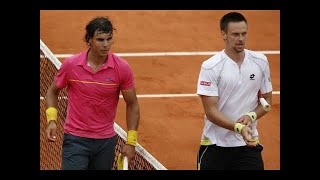 Soderling vs Nadal ● RG 2009 R4 Mostly HD Highlights