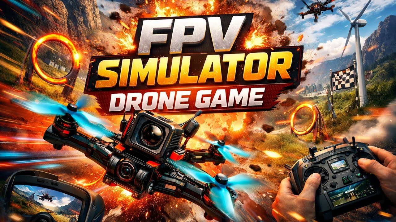 FPV Drone Simulator | Crazy Freestyle Flying Practice 🔥