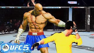 UFC5 Bruce Lee vs Sagat EA Sports UFC 5 PS5