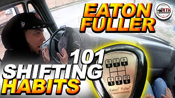 🎬(2019 Tutorial) -Upshifting and Downshifting a 10 Speed Semi Truck - 10 Speed Shifting Tips