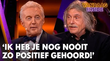 André van Duin na lofzang Johan Derksen: 