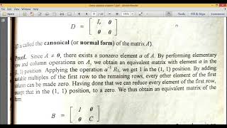 Elementary Column Operations