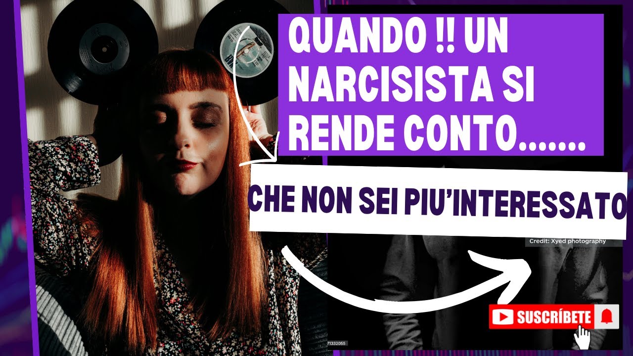 QUANDO UN NARCISISTA SI RENDE CONTO CHE NON SEI PIU' INTERESSATO ...