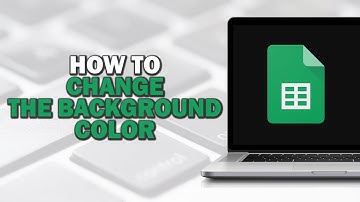 How To Change The Background Color On Google Sheets (Quick Tutorial)