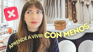 De maximalista a minimalista 📦 iniciar en el Minimalismo es más fácil de lo que piensas ✨