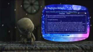 Little Big Planet 2 PSN Account Tutorial with Stephen Fry