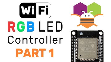 ESP32 + MIT App Inventor Mini-Project Demo! | DIY Wi-Fi RGB LED Contoller - Part 1
