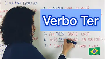 Como se pronuncia o verbo TER?