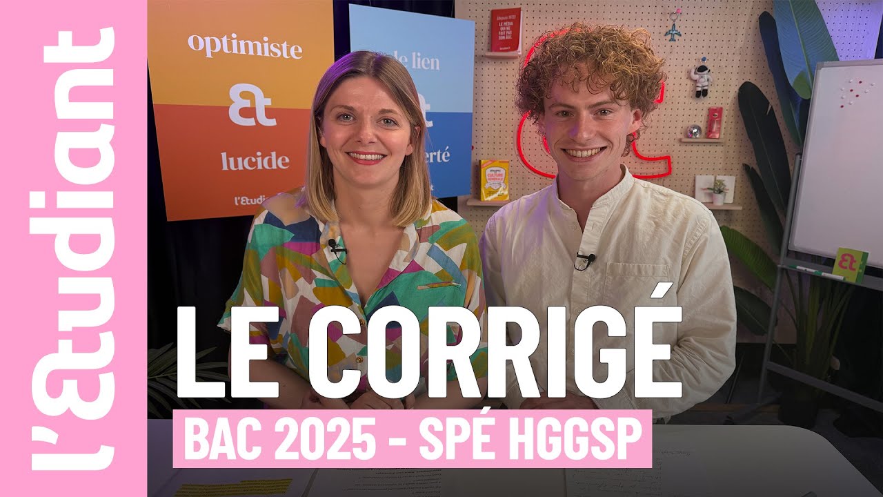 Bac 2025 : le corrigé de l'épreuve de HGGSP (Jour 1)