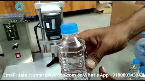 Table Top Electric Screw Capping Machine