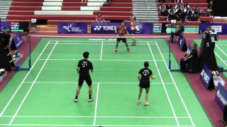 2015 World Junior Championships = USA VS Malaysia (XD - game 2) screenshot 2