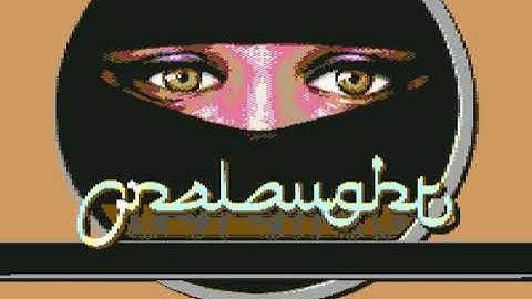 burka intro 1 onslaught ! Commodore 64 (C64)
