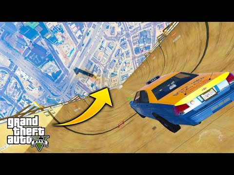 ¿Que Pasa Si Envias un Taxi a la RAMPA MAS GRANDE y ALTA? GTA 5