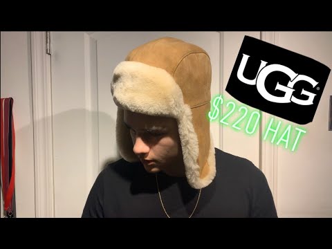 ugg sheepskin beanie