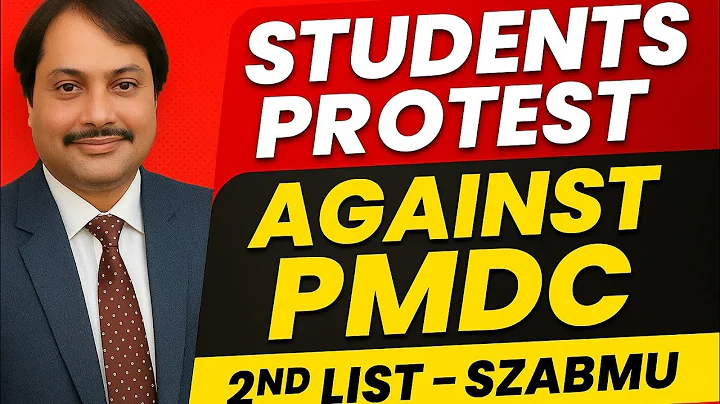 Students protest against PMDC/ latest news MDCAT/ validity/ equivalence formula/ relative marking/